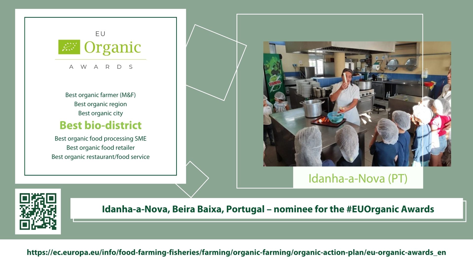EU Organic Awards_bio-district_Centro Municipal Cultura e Desenvolvimento de Ihanha-a-Nova