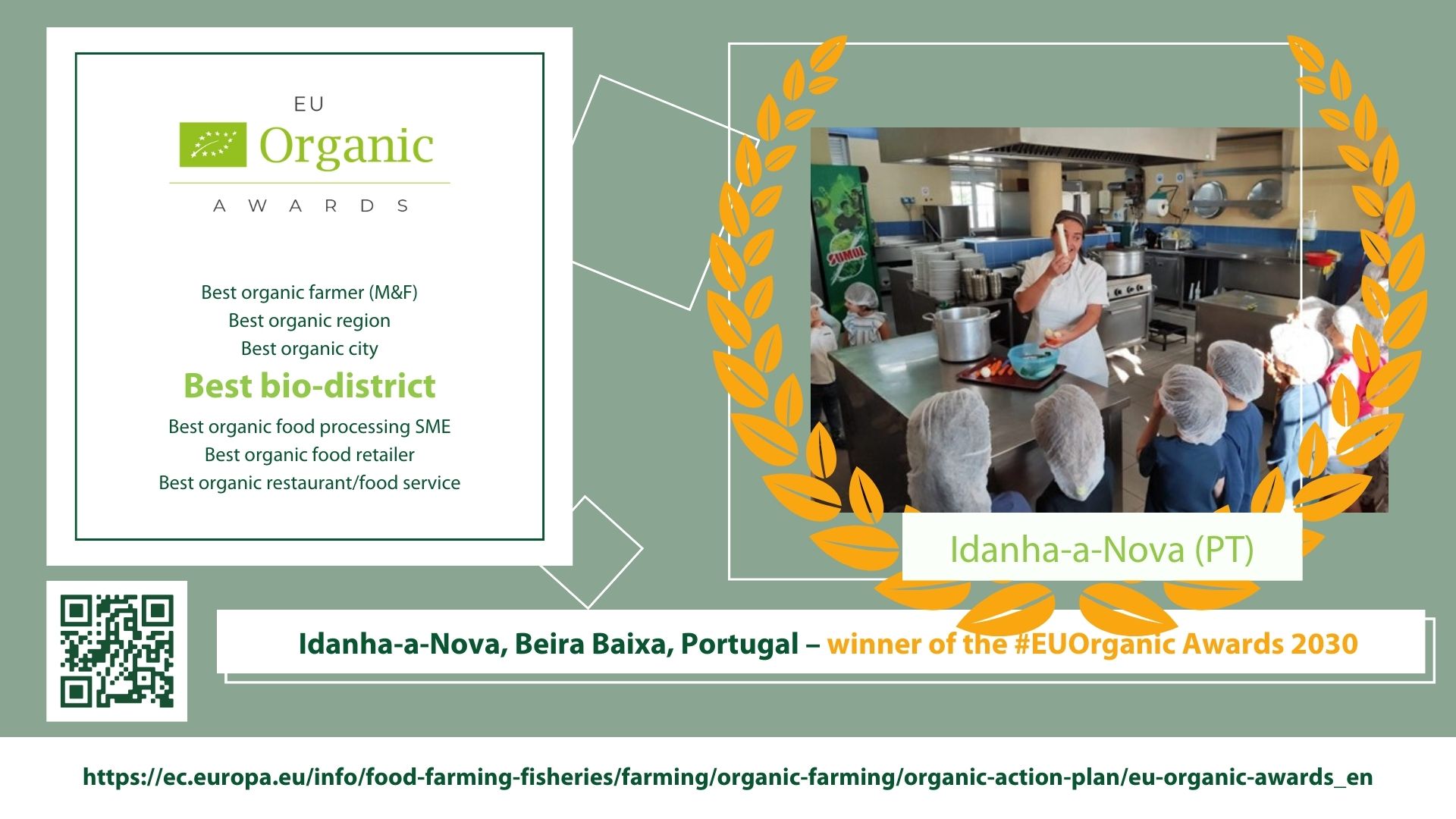 EU Organic Awards_bio-district_Centro Municipal Cultura e Desenvolvimento de Ihanha-a-Nova