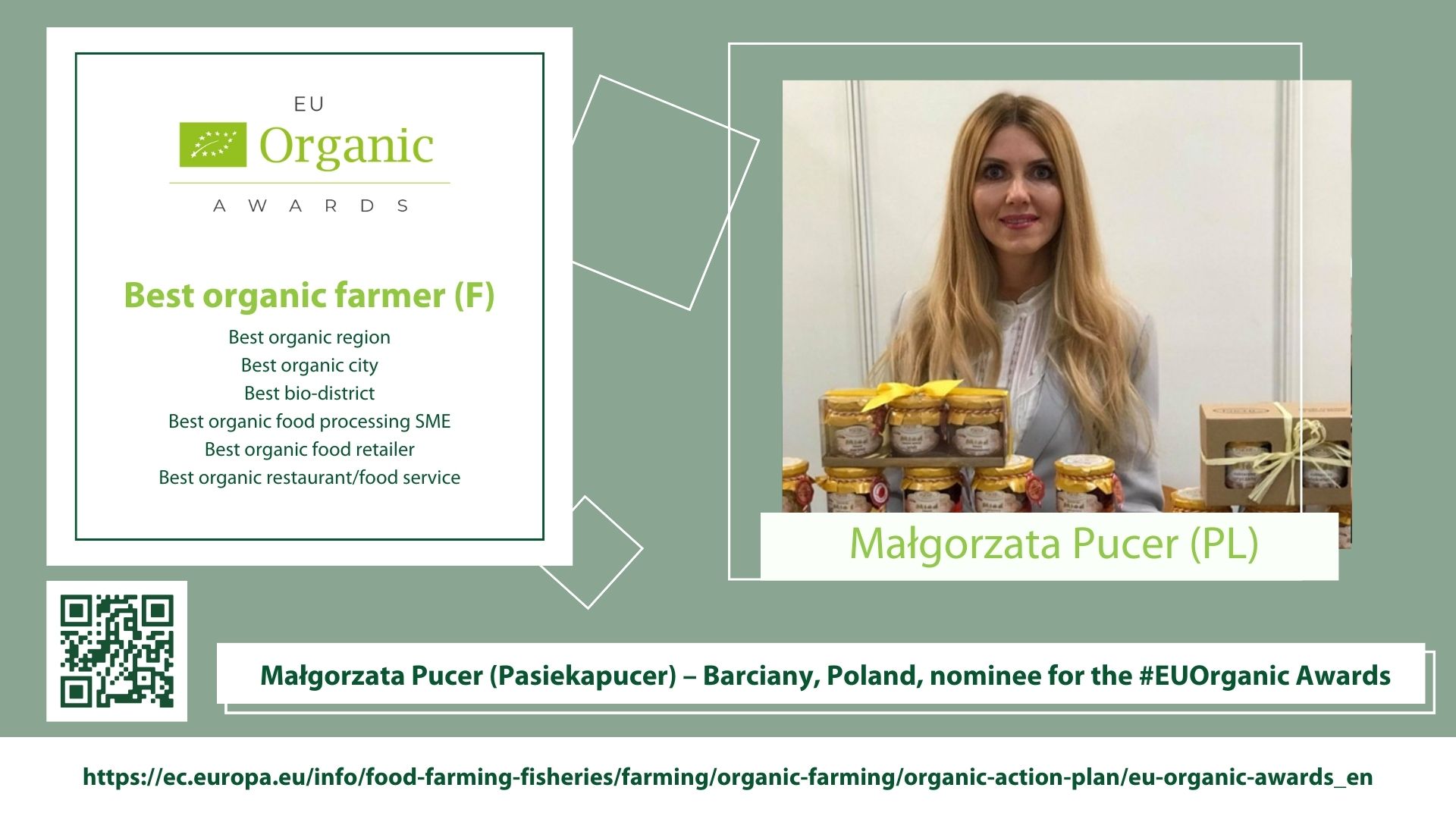 EU Organic Awards_Female_farmer_Pucer