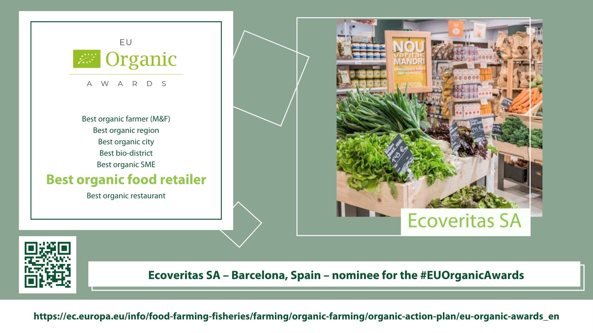 EU Organic Awards_retailer_Ecoveritas SA