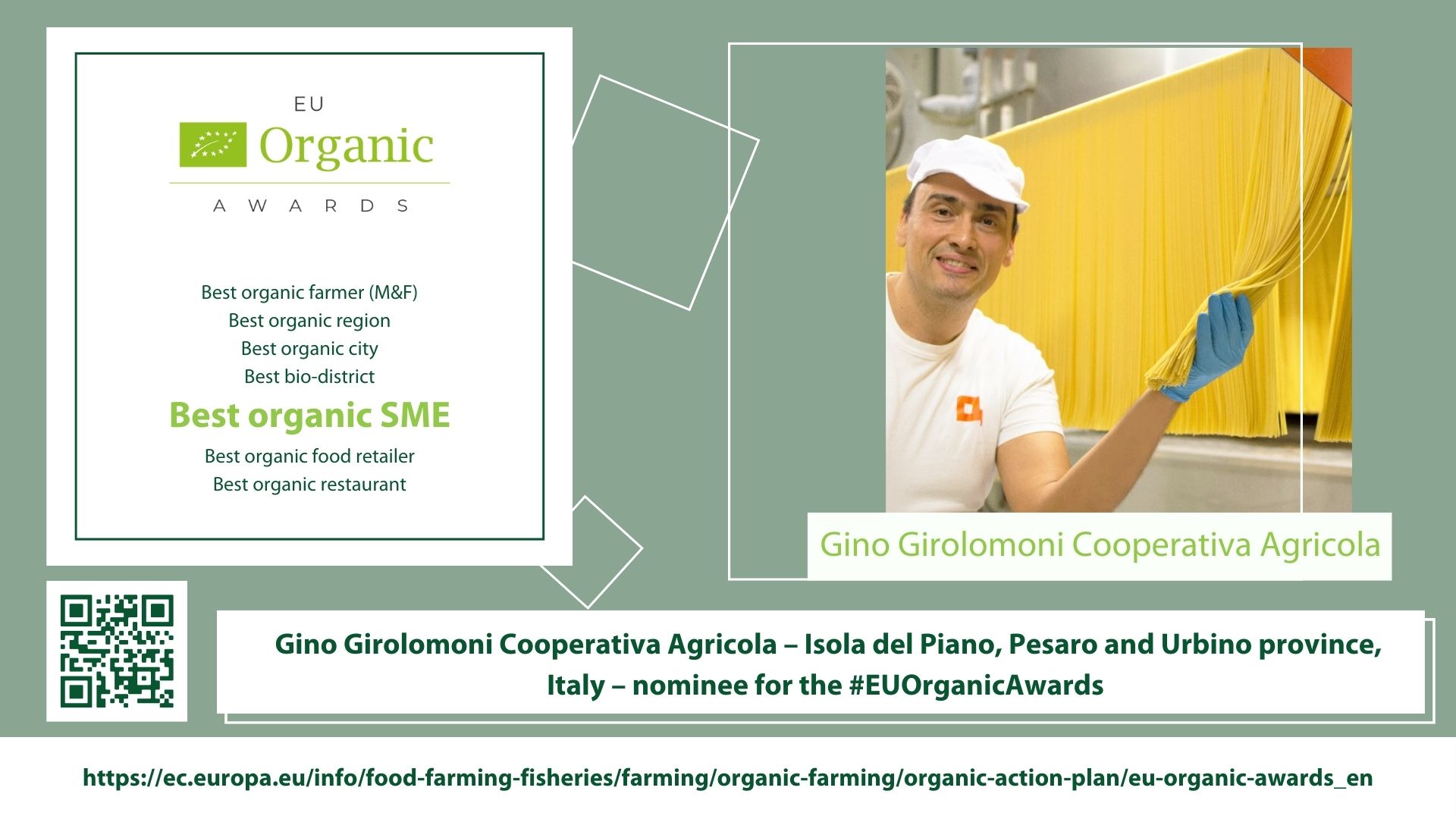 EU Organic Awards_SME_Gino Girolomoni Cooperativa Agricola