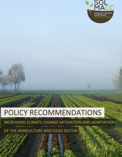 SOLMACC – Policy recommendations