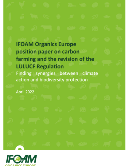 Position paper on carbon farming and the revision of the LULUCF Regulation