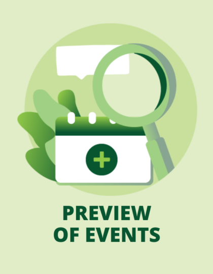 Preview of events