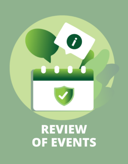Review of events